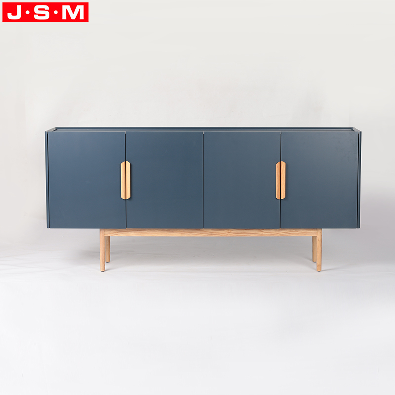 Tv Cabinet Simple Modern Solid Timber Edge Bedroom Plywood with Ash Veneer Carcase