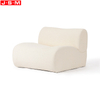 Good Quality Ash Timber Base White Color Ottoman Sofa Household Living Room Sofa