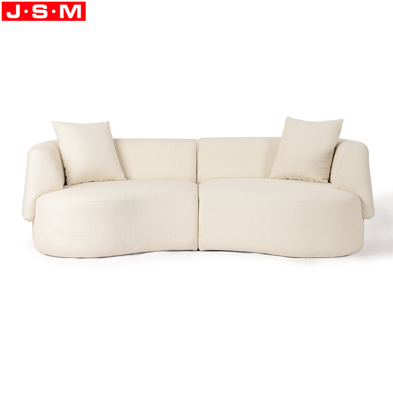 Customized Colors Simple Style Sofa Ash Timber Base Wooden Sofa For Hotel Living Room