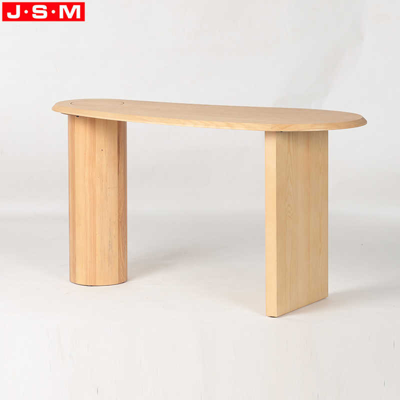 Indoor Wooden Ash Timber Frame Table Popular Style Desk For Bedroom Living Room