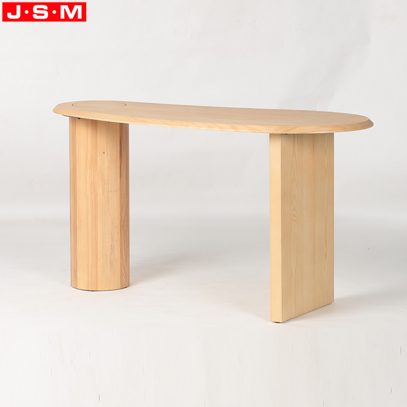 Indoor Wooden Ash Timber Frame Table Popular Style Desk For Bedroom Living Room
