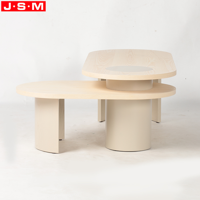 Rustic Sitting Room Living Room Outdoor Small Black Wooden Square Coffee Table pkywood with ash veneer