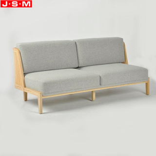 Home Household Modern Sectional Plastic Rattan Back Sofa Set Living Room Sofa
