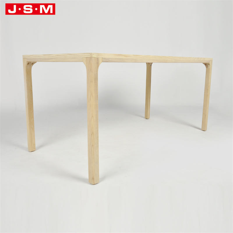 Modern Design Square Outdoor 6 Seater Solid Wooden Dining Tables