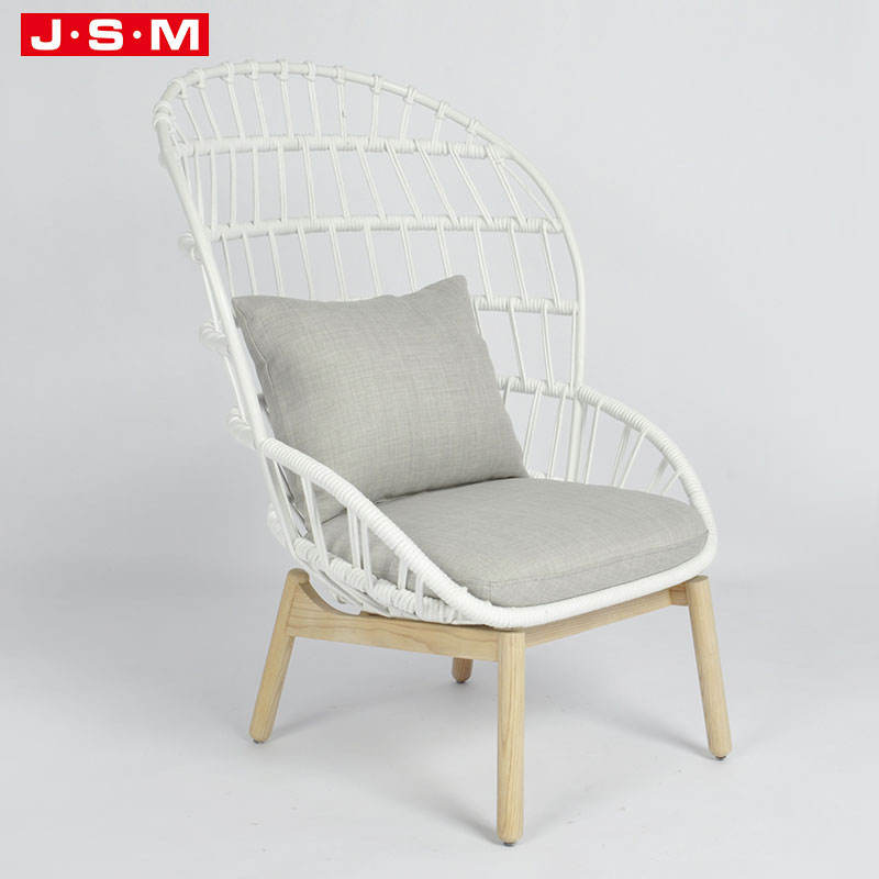 Newest Home Furniture Solid Wood Armchair Fabric Cushion Living Room Chair