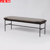 Modern Ash Timber Surround Leg Chairs Dining Bench Chairs Long Hotel Bench Chair
