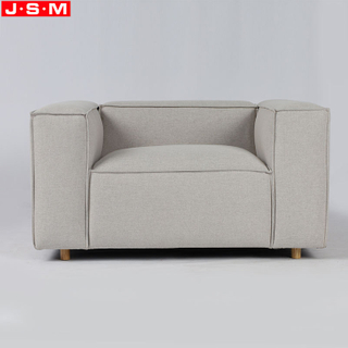 High Quality Living Room Furniture Lounge Sofa Italian Wooden Frame Fabric Sofa