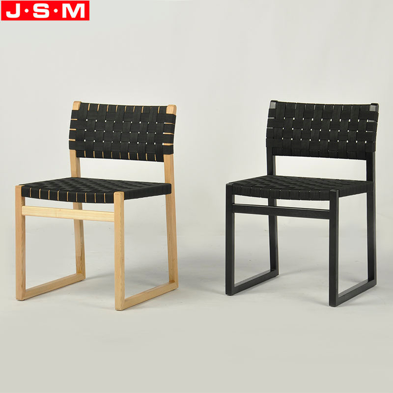Chinese Weave Seat And Back Chair Ash Timber Frame Rattan Dining Chair