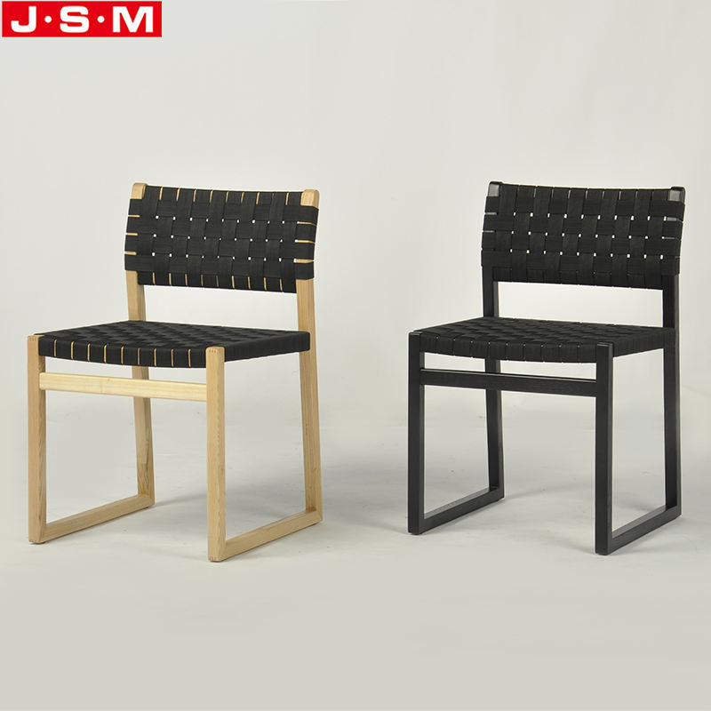 Chinese Weave Seat And Back Chair Ash Timber Frame Rattan Dining Chair
