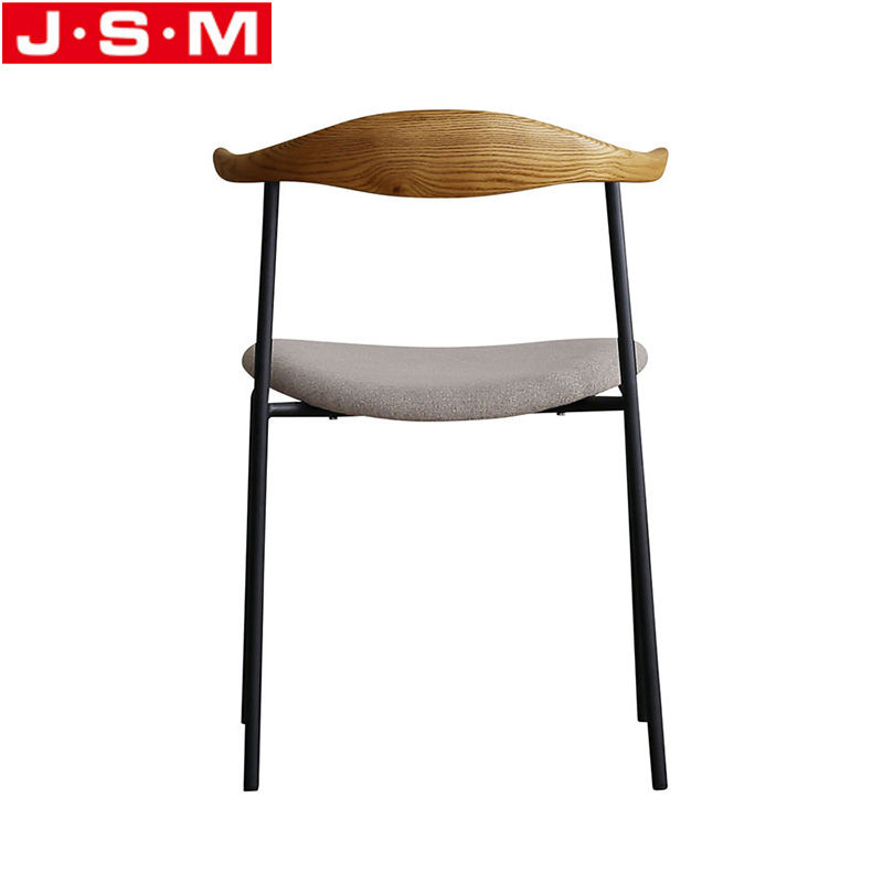Classical Executive Big Boss Home Wooden Arm White Seat Cushion Office Chair
