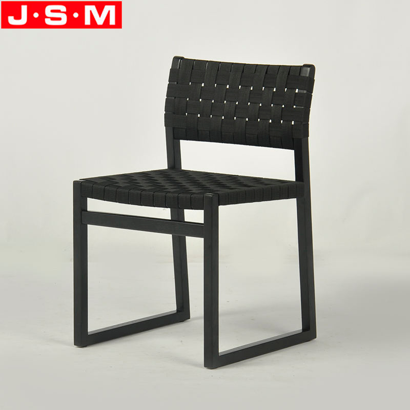 Chinese Rattan Wicker Dining Room Funiture Weave Seat And Back Dining Chair