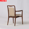 New Arrival Indoor Dining Room Furniture Fabric Dining Chair For Hotel Restaurant Wooden Chair