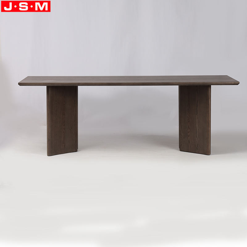 Classic Furniture Dining Table Luxury Italian Indoor Long Square Design Wooden Dining Table