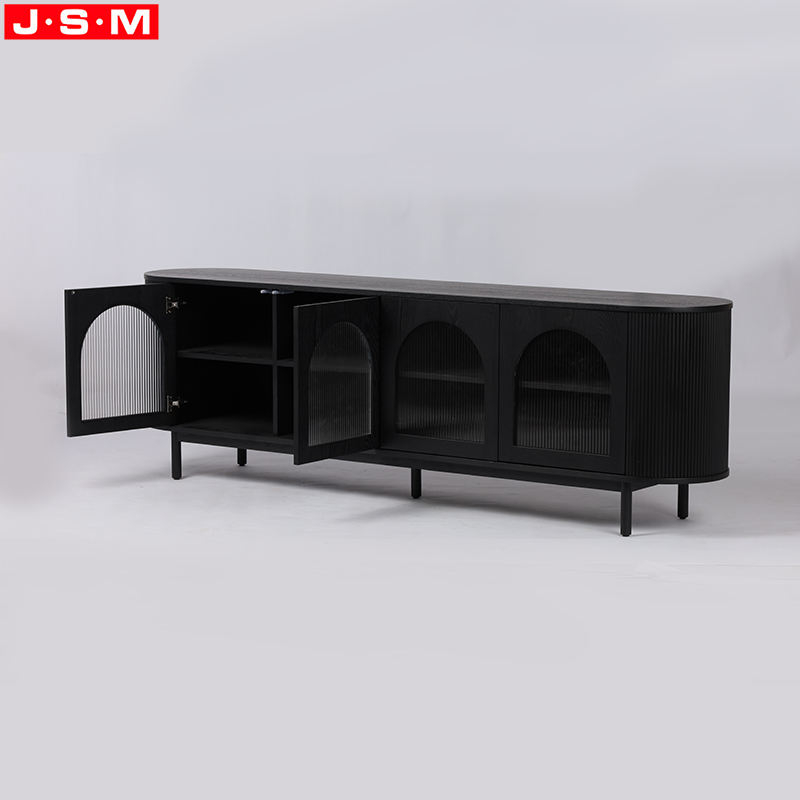 Modern Wooden Tv Bench Living Room Storage Cabinet With 2 Drawers