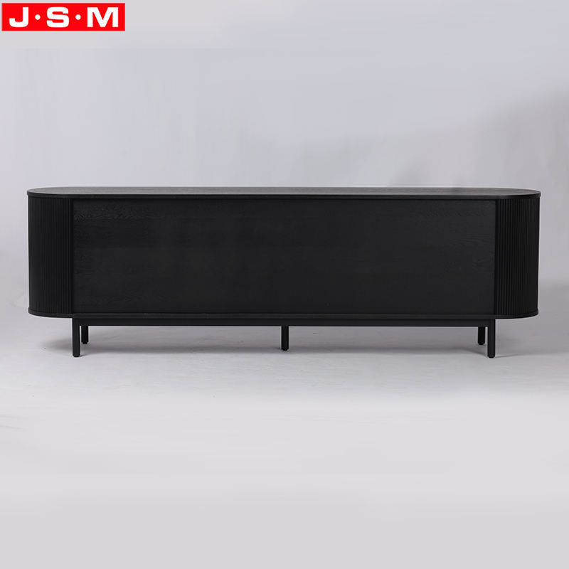 Modern Wooden Tv Bench Living Room Storage Cabinet With 2 Drawers