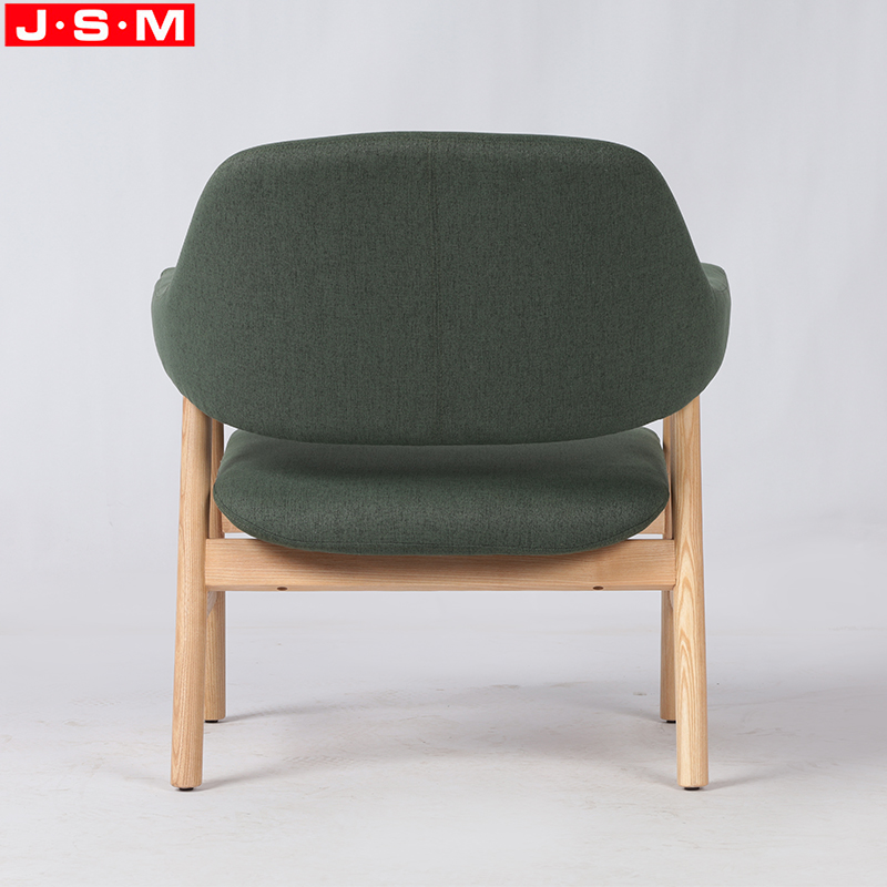 Easy Chair With Wood Base