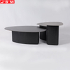 Hot Selling Man Made Stone Tea Table Living Room Tea Table Ash Veneer Base Tea Table