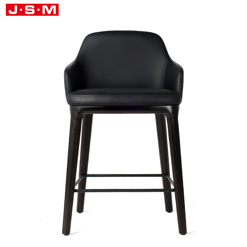 Quality Products Multipurpose Foam And Fabric Seat Wooden High Counter Bar Stools