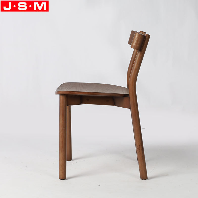 Chinese Style Restaurant Stackable Wooden Dinning Room Wooden Dining Chairs