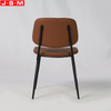 Wholesale Design Restaurant Cushion Back Nordic Dining Chair With Metal Leg