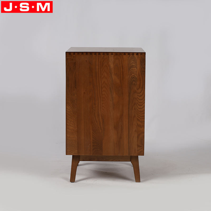 Home Vintage 3 Drawer Wooden Storage Living Room Side Cabinet With Shelves