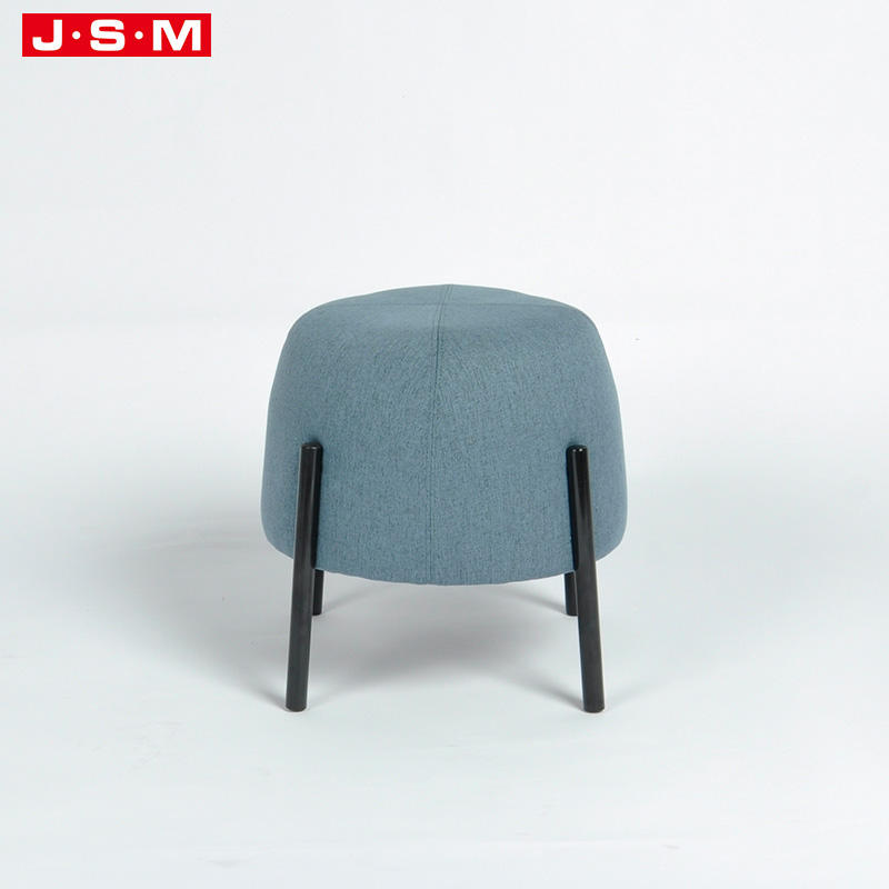 Modern Fasion Home Office Living Room Hallway Bedroom Rounnd Fabric Ottoman
