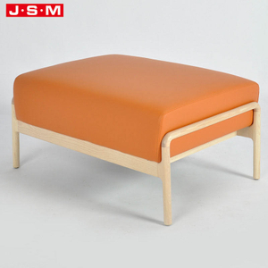 Best Selling Living Room Square Large Home Lounge Bench Sofa Ottoman Stool
