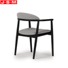 Brand New Italian Modern Design Wooden Frame Leather Seat Dining Chair