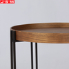 Nordic Side Table Living Room Stool Coffee Double Layer Tea Table