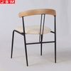 New Product Commercial Dining Room Metal Frame Cushion Seat Dining Chair