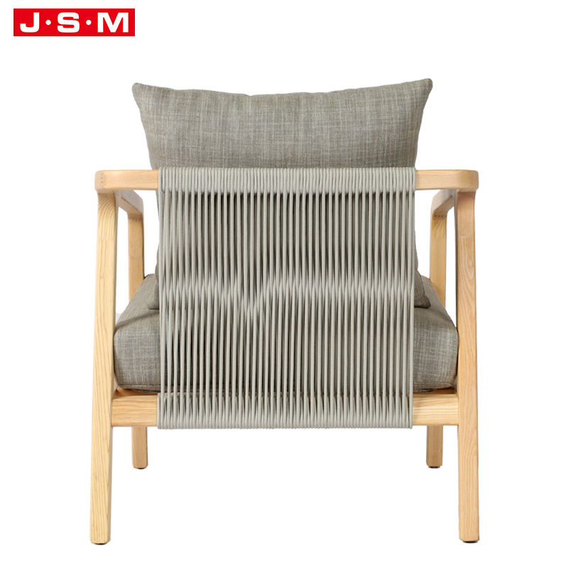 Cushion Seat Wooden Armchair Living Room Furniture Wood Arm Chair