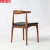 Nordic Simple Furniture Solid Wood Dining Chair Fabric Dining Room Chair