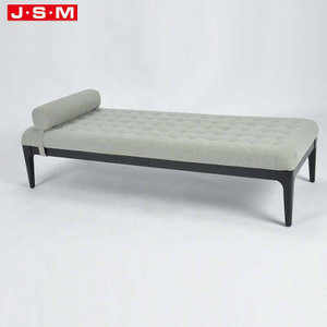 Good Quality Hot Sale Ottoman Sets Velvet Hotel Room Lounge Sectional Sofa Ottoman Seat Bench With Back