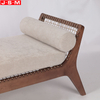 Comfortable Living Room Furniture Plastic Rope Woven Meditation Bench