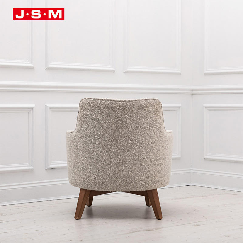 New Products Modern Luxury Living Room Foam And Fabric Upholstered Armchair