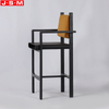 Modern High Chair Bar Stool Restaurant Bar Stool Chair With Seat In Hard Pu