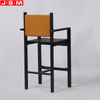 Modern High Chair Bar Stool Restaurant Bar Stool Chair With Seat In Hard Pu