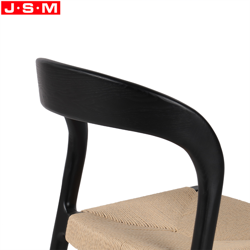 Wood And Fabric Dining Chair