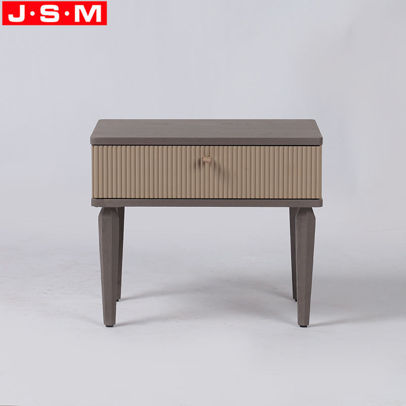 Wholesale Bedroom Furniture Wooden Nightstand Bedside Cabinet With Drawer