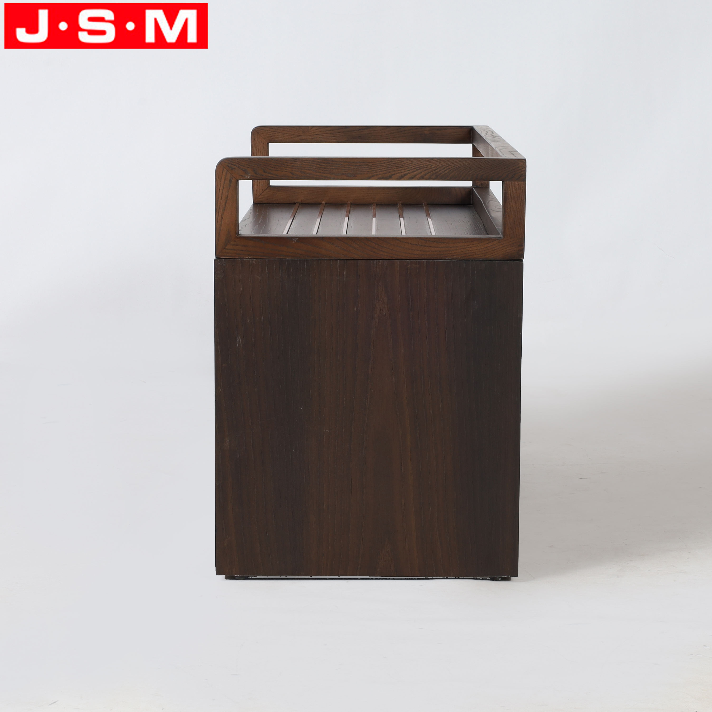 Modern Shoe Rack Veneer Carcsse Living Room Wood Storage Cabinet For Home