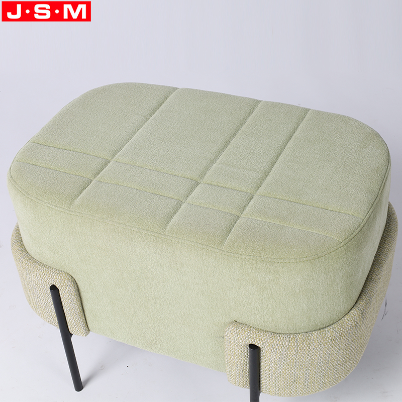 Oval Ottoman Stool
