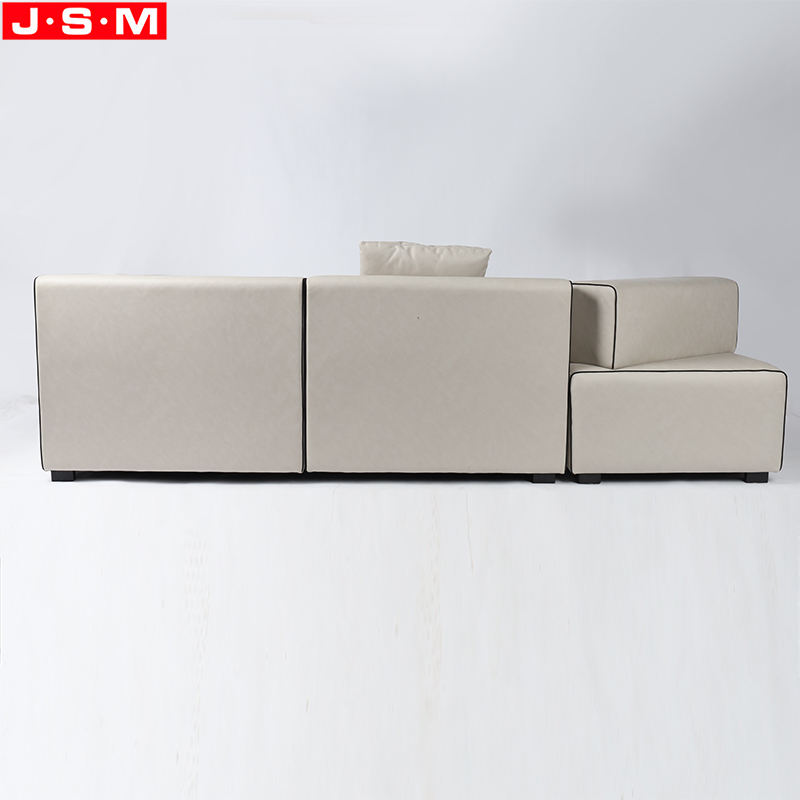 Modern Upholstered Fabric Sofa Sectional Wooden Frame Sofa For Hotel