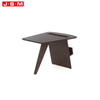 China Suppliers Nordic Minimalism Indoor Veneer Wooden Coffee Table