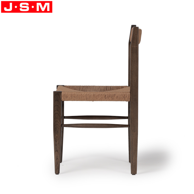 Wood And Fabric Dining Chair