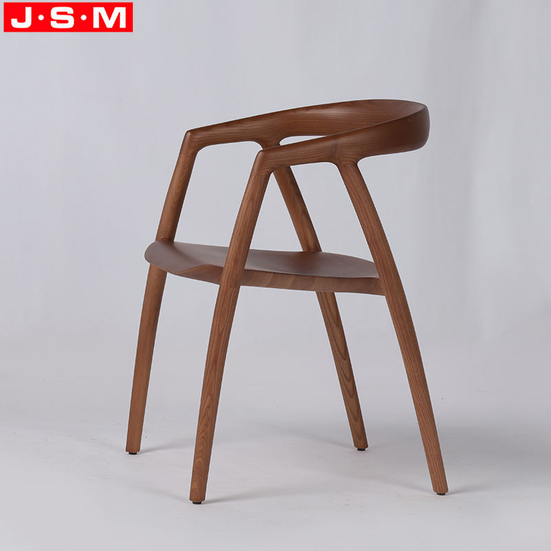 High Quality Home Furniture Ash Solid Wood Hotel Chair Dining Chair