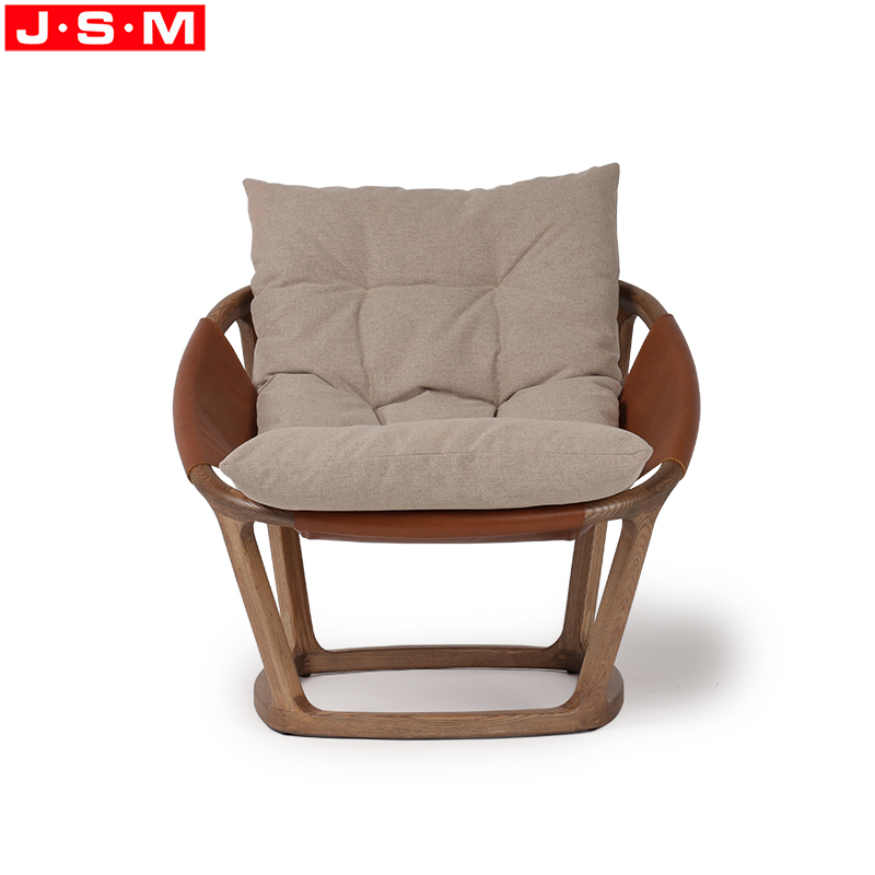 French Style Fabric Upholstery Ottoman