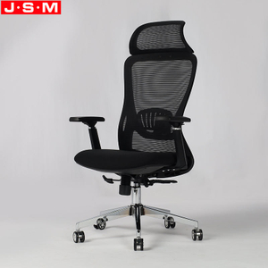 Executive Backrest Reversed Mesh Swivel Lift Office Chair With Rotated Up And Down Armrest
