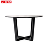 Wooden Veneer Table Top Restaurant Dining Room Furniture Round Dining Table