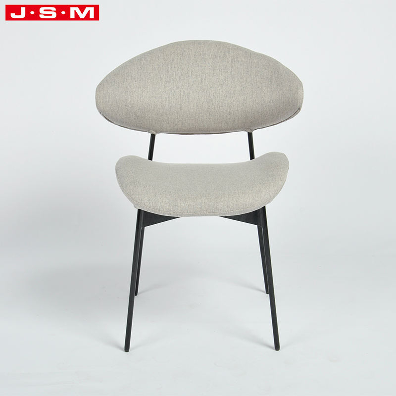 Luxury Hotel Italy Farmhouse Cross Back Wooden Foam And Fabric Upholstered Dining Chair