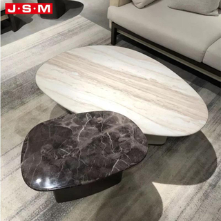 Latest Cheap Modern Hotel Small Coffee Table Black Oval Round Coffee Table